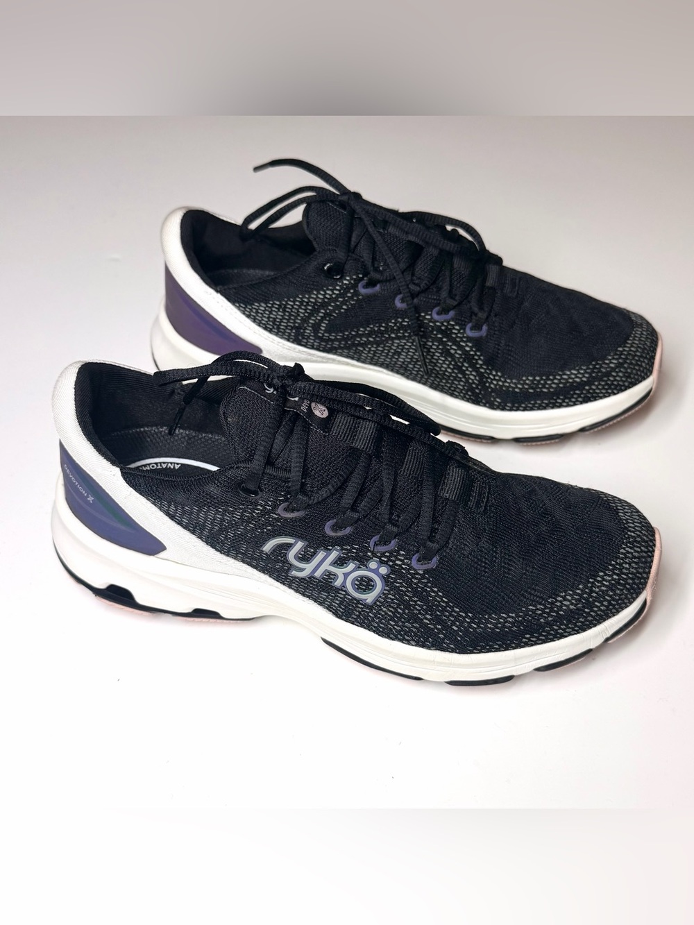 Rykä Women's Devotion X walking sneakers Black / White Size- 8 M - Picture 5 of 9